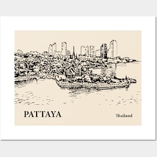 Pattaya - Thailand Posters and Art